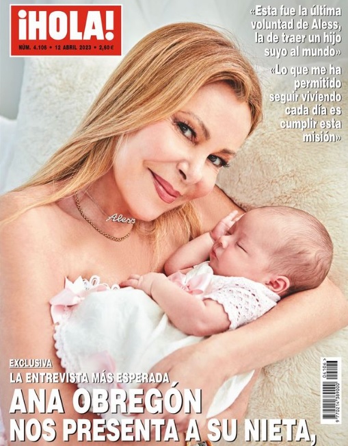 Ana Obregon baby
